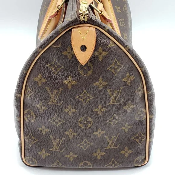 100% Authentic Louis Vuitton  Speedy 35 Monogram Boston Hand Bag - Picture 3 of 16
